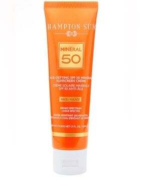 HAMPTON SUN AGE-DEFYING SPF 50 MINERAL SUNSCREEN CRÈME 50ml